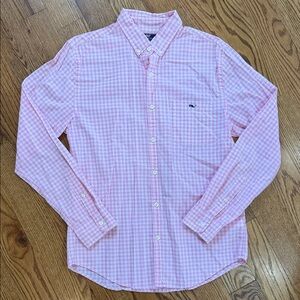 Men’s Vineyard Vines Button Down/Button Up Tucker Shirt. Size Medium. Like New.